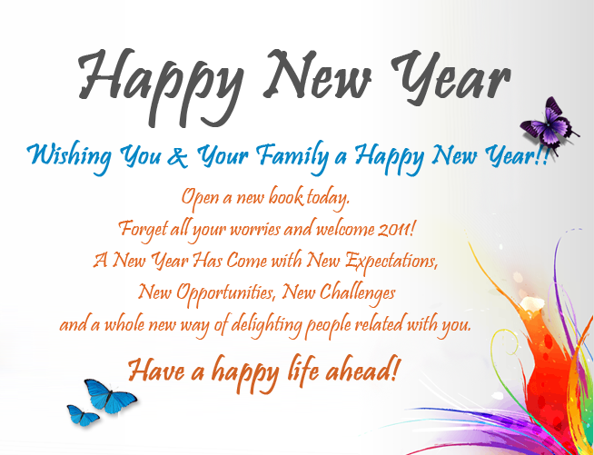 Happy New Year Quote For Friends And Family