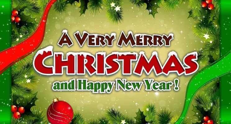 Merry Christmas and Happy New Year 2022 Image
