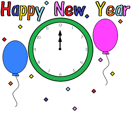 Free Animated Happy New Year Clipart 2022