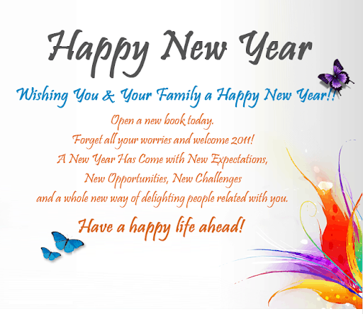 Happy New Year Wishes Quotes for Everyone