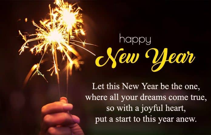 Happy New Year Wishes for Friends