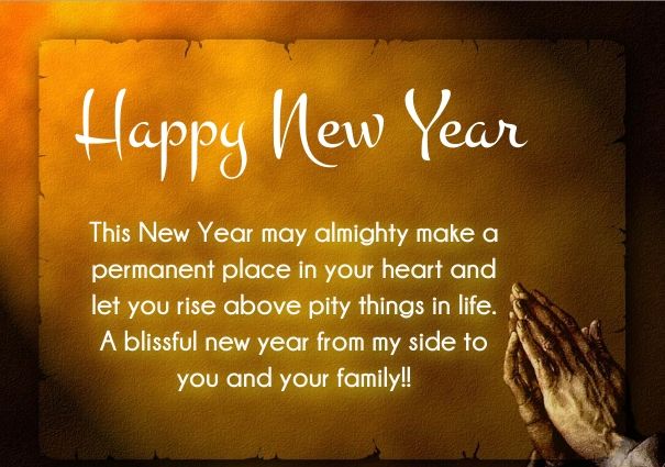 Religious Happy New Year Messages 2021