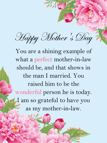 Mothers Day Quotes for Mother in Law
