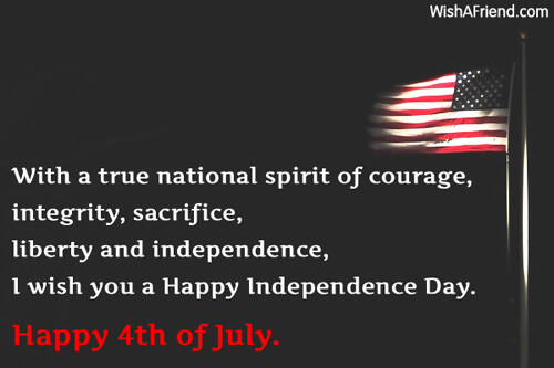 4th Of July Wishes Messages
