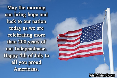 Happy Independence Day USA Messages Quotes