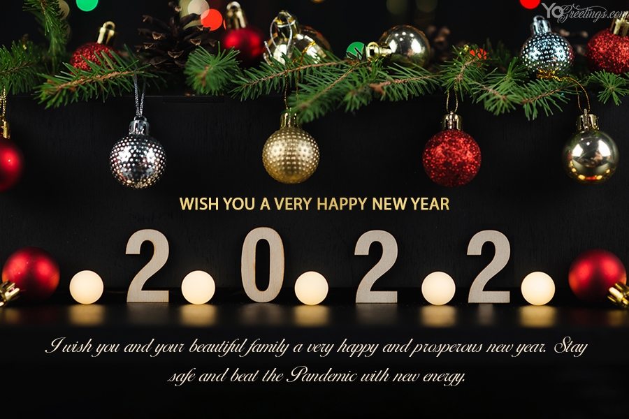Merry Christmas and Happy New Year 2022 Wishes