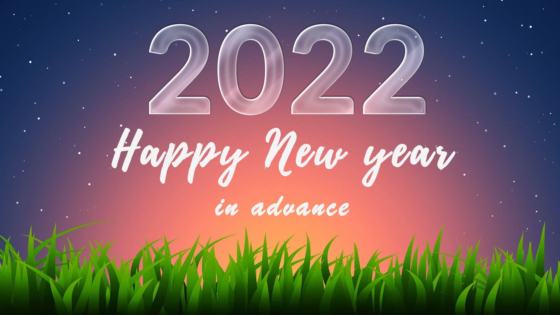 Advance Happy New Year 2022 Wallpaper