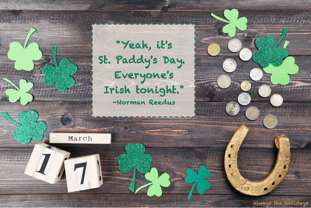 st patrick's day Messages