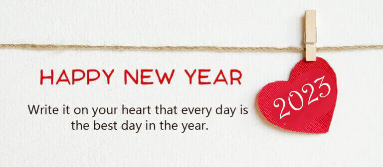 2023 Happy New year Love Resolution quote