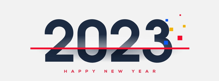 Happy New Year 2023 FB Cover Pics
