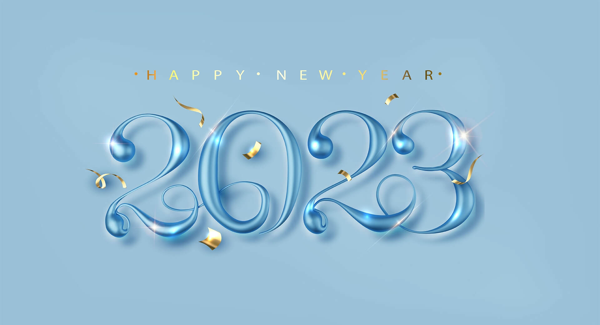 Happy New Year 2023 Full HD Wallpaper