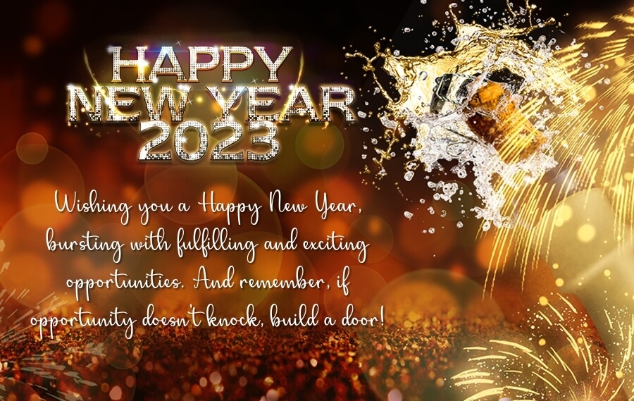 Happy New Year Greeting Cards 2023 For Family