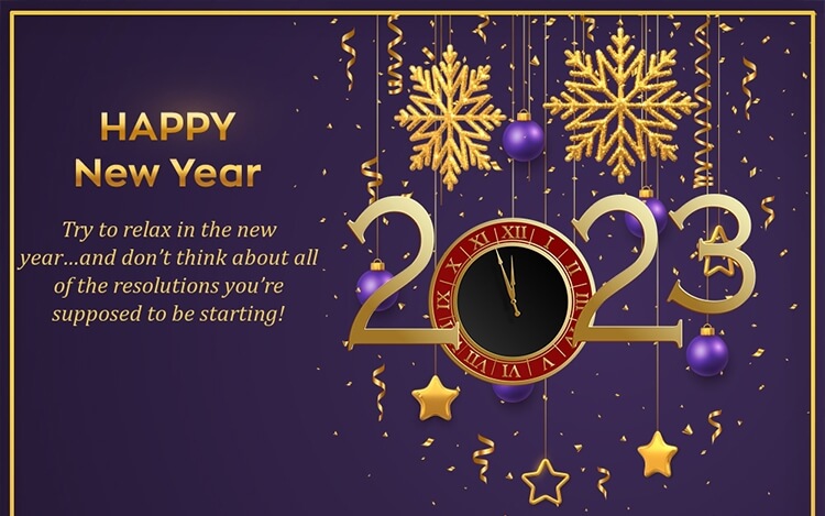Happy New Year Greeting Cards 2023 For Friends and Family