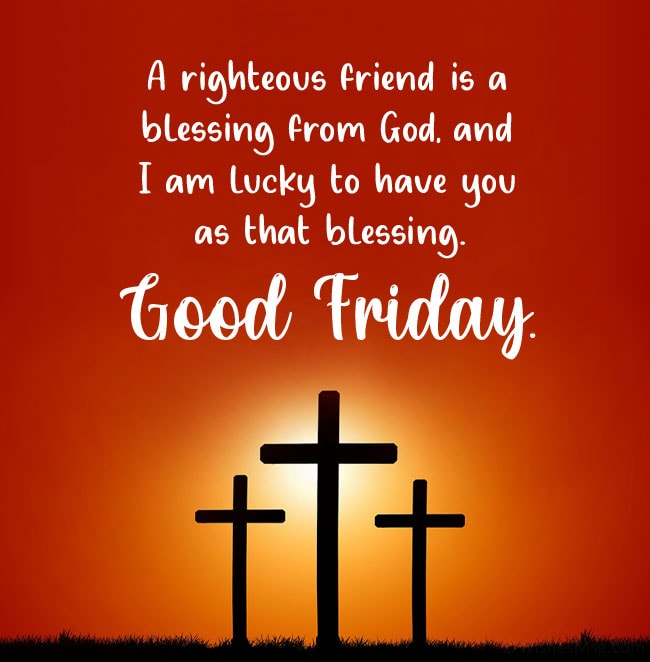 Good Friday Wishes for Friends and Family